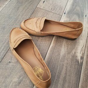 Crown Vintage Women's Tan Leather Shoe, Size 11